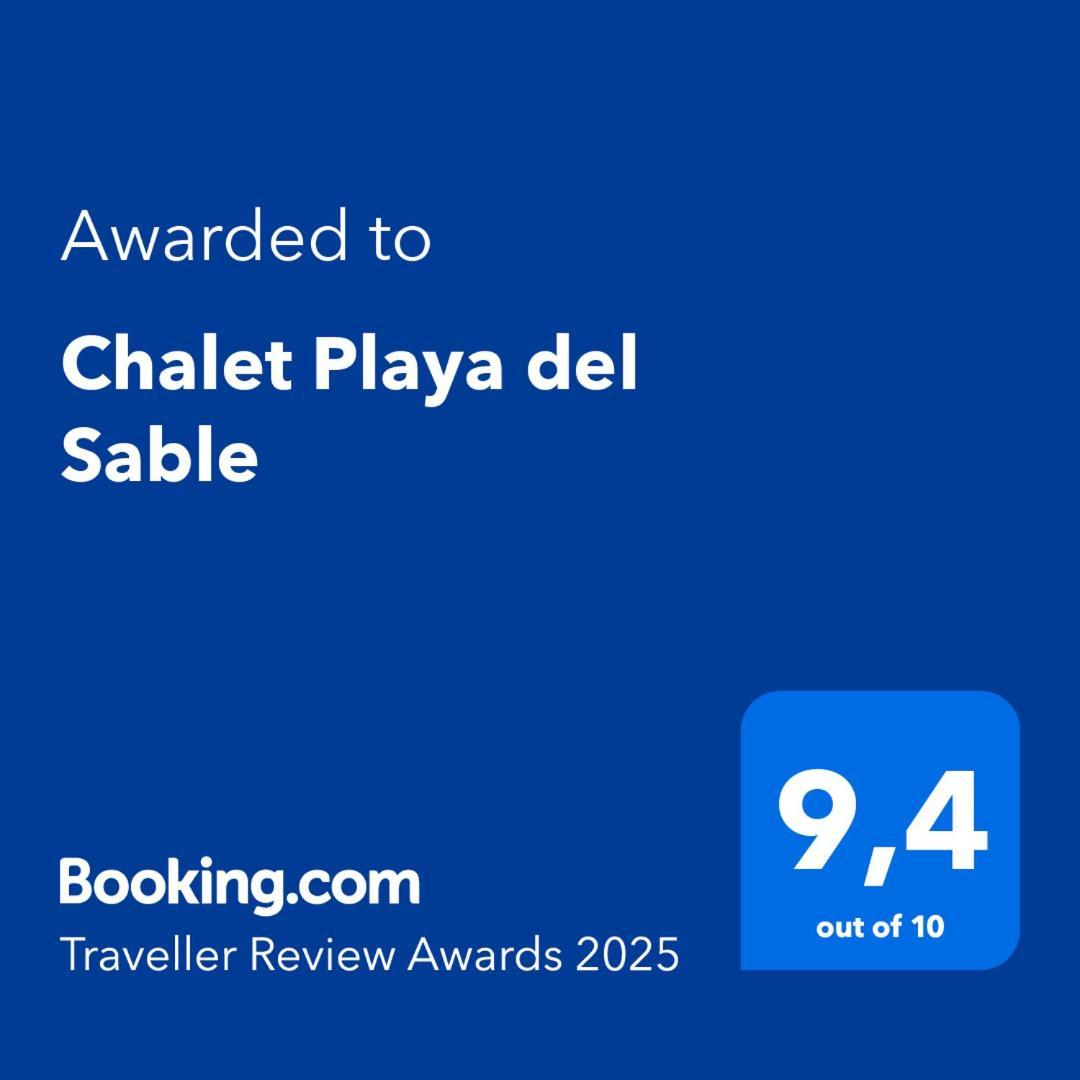 Chalet Playa Del Sable Hinojedo Buitenkant foto